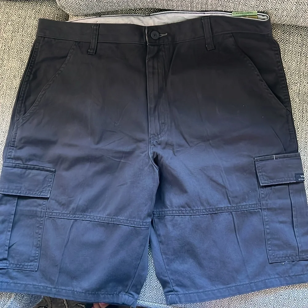 Wrangler Men's Dark Blue Cargo Shorts